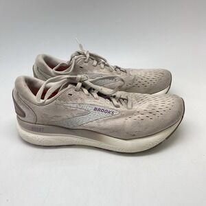 Brooks Sneakers Womens 8.5 Ghost 16 1204071B251 Beige Running Athletic Gym Shoes